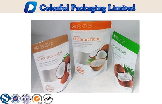 250g/500g Kokosnoten Eiwit biologisch afbreekbare tribune op zak voor verpakking