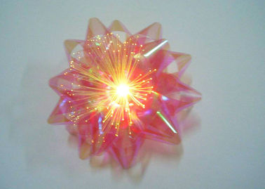 3.5Inch Iridescent LEIDEN Lint Bowin voor Gift verpakking en Kerstmis decoratie