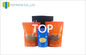 De oranje Vriendschappelijke Verpakking van Steen Zwarte Eco, Folie Verpakking voor Gekookt voedsel