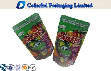 100g ritssluitings hoogste Resealable Tribune op Zakken voor Snack/koekjes