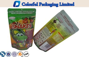 Recycleer HUISDIER/PE tribune op de zakken van de ritssluitingszak voor Snacks/droog fruit