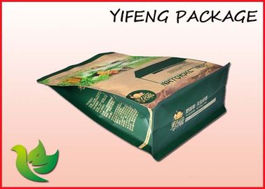 Resealable Zak van de ritssluitings Vlakke Bodem met Ritssluitings Multilaag